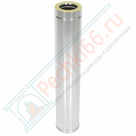 Сэндвич труба Термо ТТ-Р 1000 с хомутом (316-0.8/304-0.5) d-250/350 (ТиС Промо)