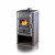 Отопительная печь Magic Stove серая (Tim Sistem) до 160 м3