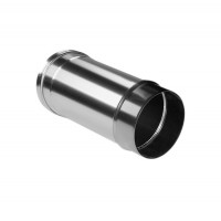 Труба прямая L=250 без изол (НЕРЖ-321/0,8) d-250 (Дымок-Lux)