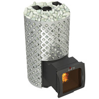 Банная печь Violet World Steel Romb Long Window Max (Grill’D)