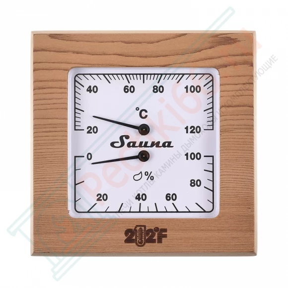 Термогигрометр 11-R квадрат, канадский кедр (212F) в Уфе