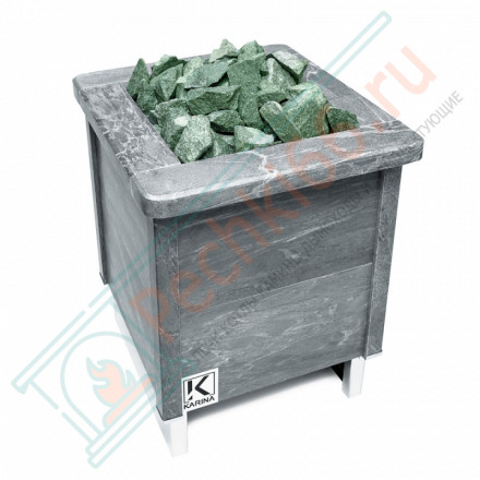 Электрокаменка QUADRO 15 kW, талькохлорит (KARINA) до 24 м3