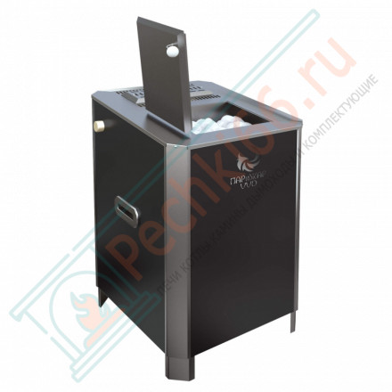 Электрическая паротермальная печь ПАРиЖАР 4,25 кВт, BLACK VERSION (Инжкомцентр ВВД) до 5 м3