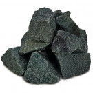 Камень для бани Пироксенит "Черный принц" колотый средний, м/р Хакасия (коробка), 10 кг
