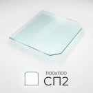 Стекло напольное под печь СП2 1100*1100мм. (Россия)