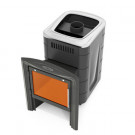 Печь для бани Компакт 2017 Inox Витра антрацит (T.M.F) до 12 м3 Печь для бани Компакт 2017 Inox Витра антрацит (T.M.F) до 12 м3