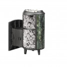 Печь банная Атмосфера L комбинированная сетка-ламель змеевик (ProMetall)